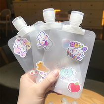 Travel sub-bag cosmetic lotion Shower Gel Shampoo small sample portable small facial cleanser disposable bottle