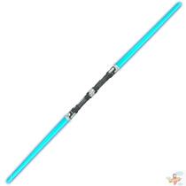  Star Wars laser sword 2 in 1 electric combination lightsaber flash music stick Childrens sword toy props Wu