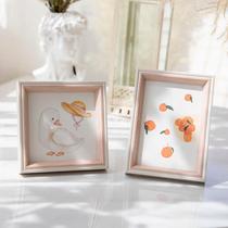 Simple photo frame set table square 6 inches 8 A4 plus wash-free photos made of photo frame hanging wall photo album frame frame