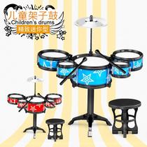 Childrens shelf drum creative toy jazz drum baby early teaching music beginner percussion instruments boy and girl gift