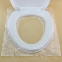 Thickened travel disposable toilet cushion paper Single Piece Travel waterproof cushion paper PE diaphragm cushion toilet paper