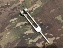 Military version of the original US military battlefield hearing test tuning fork picking ear measurement aluminum instrument instrument instrument standard tuning fork guitar