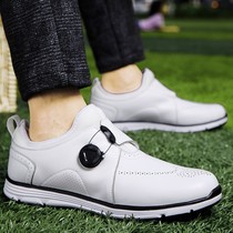 GOLF shoes men comfortable waterproof non-slip wear-resistant shock absorption outdoor sports shoes white GOLF GOLF shoes