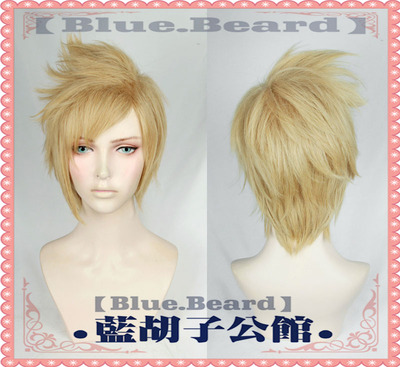 taobao agent [Blue Beard] COS wig FF15 Final Fantasy Progett Akinsham
