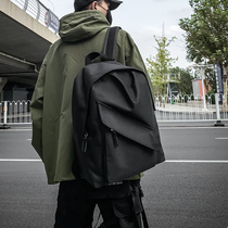Tide brand book bag male college students fashion sports backpack men Korean version of Harajuku ulzzang backpack computer bag