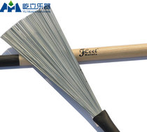 FLEET SV505 DRUM brush Wooden bottom wire drum brush Solid wood handle Drum brush Steel brush