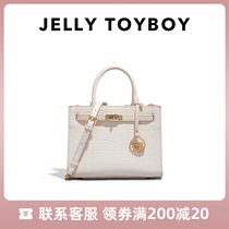  JTB Kelly bag womens leather high-end sense of large capacity 2021 new fashion trend light luxury messenger handbag