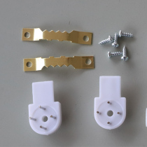 Jewelry rack wooden plate rack installation non-scarred adhesive hook earrings jewelry rack installation nail-free water