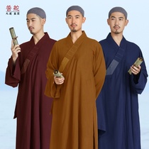 Hongtong monks clothing Long coat Japanese hemp four seasons monks clothing Large coat Monks clothing Monks clothing Monks clothing Male and female Bhikshuni monks robe