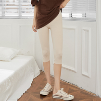 Seven-minute pants female summer thin skin color ice-skinned underpants woman wearing a thin 7-pants summer yoga skinny pants