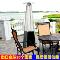 Tower-shaped gas liquefied gas heating stove outdoor landscape mobile heater courtyard bar oven export Global
