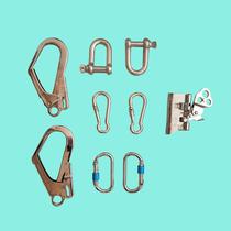 High altitude seat belt Stainless steel hook carabiner safety rope Steel pipe safety hook Shackle quick hook