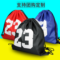 Basketball bag training bag multi-function mens shoulder basketball bag football fitness drawstring storage bag large capacity