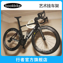 bookbike bike rack solo mountain bike Wall hanger road car display rack bike parking rack