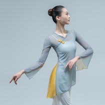 New classical dance practice clothes female modern dance adult teacher ballet stage performance dance practice clothes gauze