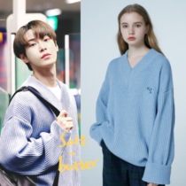 Direct mail salt butter ▲ NCT Daoying same sweater loose WaiKei Korean self-retention recommended
