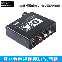 Digital fiber optic coaxial audio converter 3 5 Xiaomi Hisense TV audio connection amplifier output decoder