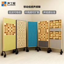 Low frequency trap Sound barrier Sound absorption board Sound insulation board Diffusion board Acoustic recording studio Audio and video room