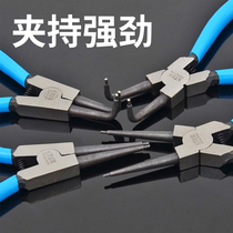 Clareed pliers inside and outside dual-purpose large industrial grade multifunctional ring clamp kit tool caliper door shaft retaining clamp