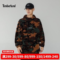 TIMBERLAND Tim Bai Lan Sweater Men Camouflage 21 Autumn Winter New Oxford Hooded Pullover Jacket A22CK