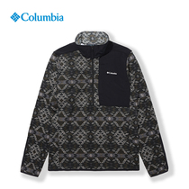 Columbia Columbia fleece mens 2021 autumn and winter new outdoor pullover fleece jacket AE3088