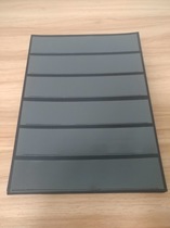 Chinese art paper 300 gr paper black bottom double sided inner page 6 rows (double face use)