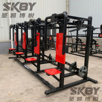 Outdoor fitness equipment Push bench press weightlifting frame Comprehensive training device Local training frame training equipment