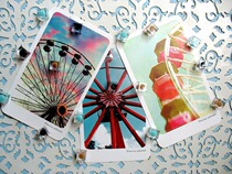 Color transparent decorative Cork photo wall pushpin square head square I-shaped nail black blue Brown tricolor 80 mixed