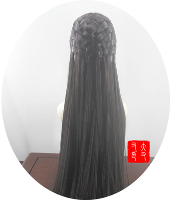 taobao agent Gu Jian Qi Tan San COS custom-made ancient sword heroine Yun Wuyue wig ancient style beauty tip