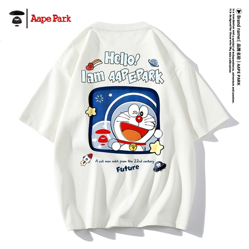 Летняя трендовая футболка с коротким рукавом для влюбленных, коллекция 2023, свободный крой