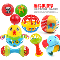 Baby toy newborn tooth gel puzzle baby hand Bell 3-6-12 months 0-1 year old hand grip ball boys and girls