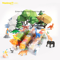 Play model small animal model toy poultry crawling insect wild animal children play home early education toy