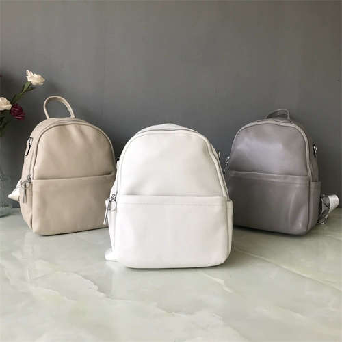 Кожаный модный рюкзак, сумка для путешествий, маленький ранец, воловья кожа, изысканный стиль