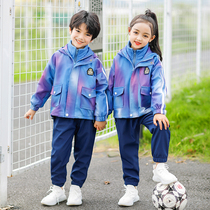 Childrens school uniform Winter Set Primary School students sixth grade class clothes three sets of kindergarten Garden clothes autumn clothes