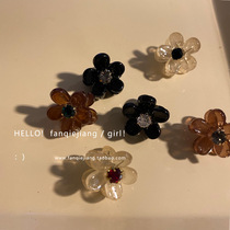 Retro mini acetic acid small hairpin small exquisite small small Bangar clip small grab clip cute Japanese ins Wind