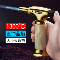 Point moxibustion special large igniter moxa stick thunder fire moxibustion cigar barbecue igniter high temperature inflatable windproof welding gun