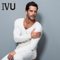 Anlifangs IVU mens autumn MoDel warm clothes thin section V collar without marks and bottom blouses UD0093