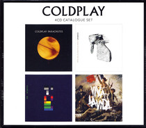 Original genuine cool play band set album Coldplay catalogue set 4CD record