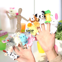 Mini Small Animal Hands Puppet Toys Finger Doll Fingers Occasional Baby Pacify Toy Plush Hand Puppet