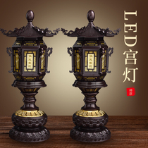 led Buddha lamp front lamp for home worship Guanyin lamp method natural lotus lamp Buddha lamp temple for Buddha lamp