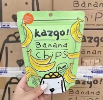 Philippine imported banana slices 80g * 24 bags