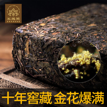 Black Tea Hunan Anhua authentic Jinhua Fu Brick tea Premium tea Anhua Tianjian hand-built Fu Tea 2 pounds
