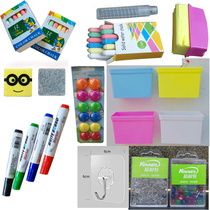 Teacher teaching and writing blackboard accessories 12 pieces of childrens environmental protection dust-free chalk graffiti color writing and painting
