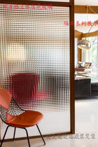 Both sides of the grid embossed glass partition porch screen cabinet doors and windows bathroom door Art glass manufacturers customized