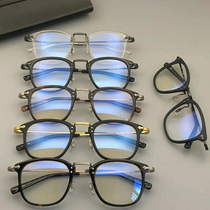 Japanese retro niche glasses frame men and women ultra-light pure titanium full frame comfortable myopia frame Zengyong gms806 805