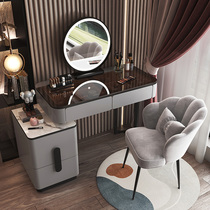Dressing table bedroom modern simple high-end light luxury makeup table small apartment storage cabinet integrated table 2021 New