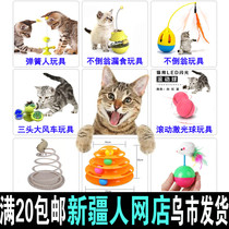 Xinjiang funny cat toys Net red cat toys tease cat tumbler toy cat love to play interactive toys