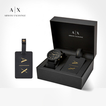 Armani Amari lovers watch black samurai gift box wrist watch male AX7105