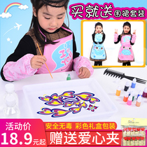Water extension painting set children floating water painting beginner wet extension painting children painting paint watermark material painting tool