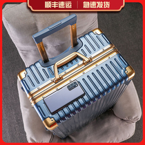 Suitcase female ins net red new small pull rod box male 20 inch travel code suitcase strong and durable thickened